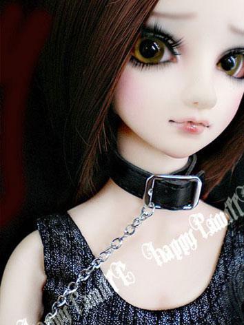 BJD Doll items black neckla...
