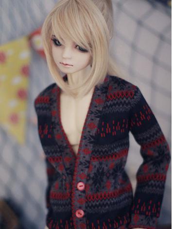 BJD Clothes Red Sweater for...