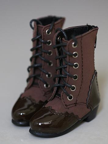 Bjd Brown Short Boots Shoes...