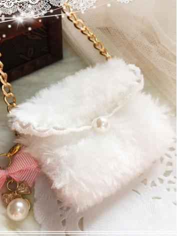 BJD White Lady Shoulder Bag for SD Ball-jointed doll