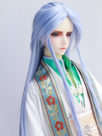 BJD Wig 1/3 Male Blue Ancient Hair Wig for SD/MSD Size Ball-jointed Doll