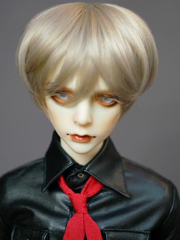 1/3 Wig Boy Mix Color Short Hair Wig for SD Size Ball-jointed Doll