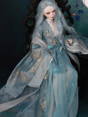 BJD Clothes Girl Chinese Bl...