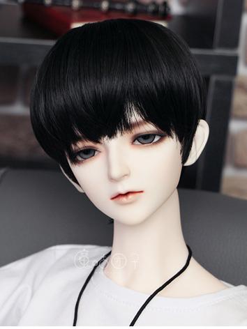 BJD Wig Boy Brown/Silver/Black/Gold/Green Short Hair for SD Size Ball-jointed Doll