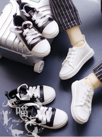 1/3 1/4 Shoes Male White/Brown/Black Leisure Shoes for SD/MSD/70cm Size Ball-jointed Doll