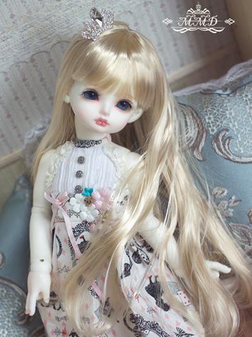 BJD Wig Girl Khika/Milk Long  Hair Wig【MMD46】 for SD/MSD/YOSD Size Ball-jointed Doll
