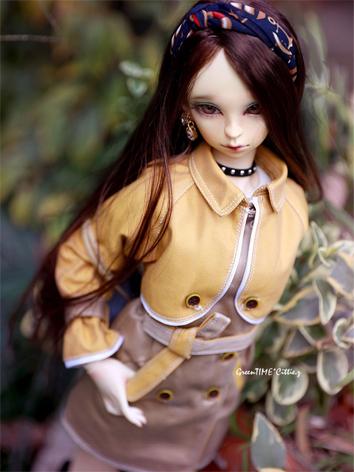 BJD Clothes Girl Yellow Win...