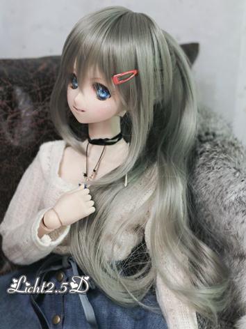BJD Wig Girl/Boy Gray/Black Hair[179] for SD/MSD/YSD Size Ball-jointed Doll