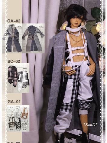 BJD Clothes Boy Coat and Trousers for SD/70CM size Ball-jointed Doll