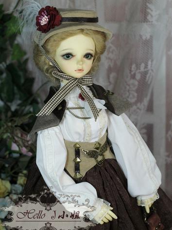 BJD Clothes Girl Dress Suit for MSD Ball-jointed Doll