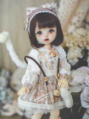BJD Clothes Cute Girl Suit for YOSD Size Ball-jointed Doll