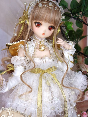 BJD Clothes Girl Dress Angel Suit for MSD/MDD Size Ball-jointed Doll