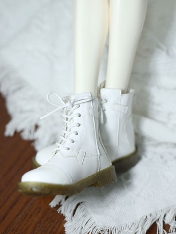 BJD Shoes Oxford Sole Leather Boots 021 for MSD ID75 Normal 70cm Size Ball-jointed Doll