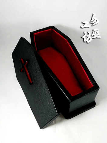 BJD Vampire Coffin for MSD/...