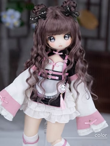 BJD Wig Mohair Long Hair for SD/MSD Size Ball-jointed Doll