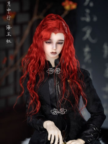 BJD Wig Mohair Beauty Tip Long Curly Hair for SD Size Ball-jointed Doll