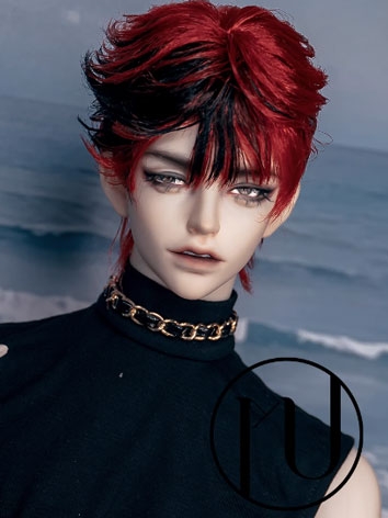 BJD Wig Boy Modern Short Soft High Temperature Hair for SD Size Ball-jointed Doll