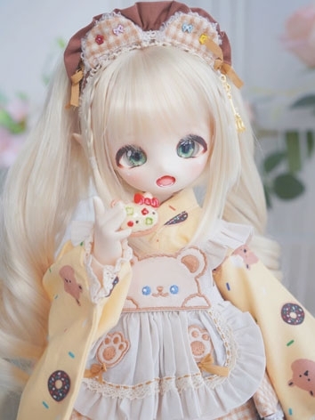 BJD Wig Long Hair for SD MSD YOSD Size Ball Jointed Doll