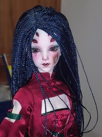 BJD Doll Wig Side Part Dreadlocks Hair for SD MSD Size Ball Jointed Doll