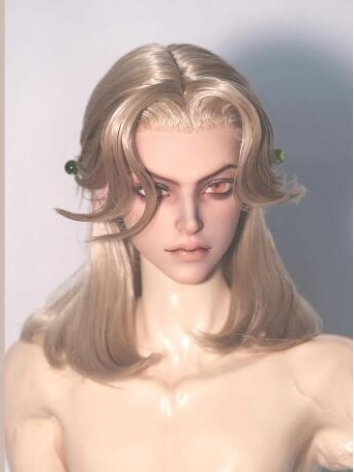 BJD Doll Wig Soft High Temperature-Musician Hair for SD 75cm Size Ball Jointed Doll