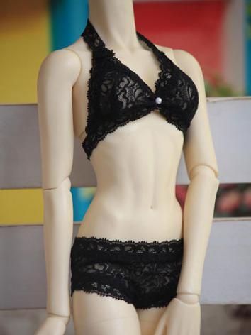 BJD Clothes underwear black...