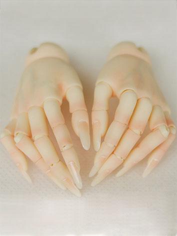Ball-jointed No Muscle Male Hand for SD BJD (Ball-jointed doll)
