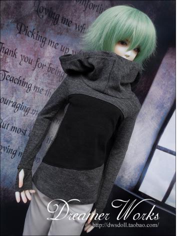 BJD Clothes Black Coat Boy ...