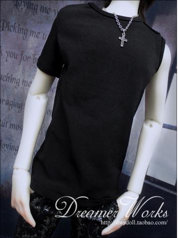 BJD Clothes Short Sleeves Boy for 70cm/SD/MSD Ball-jointed Doll