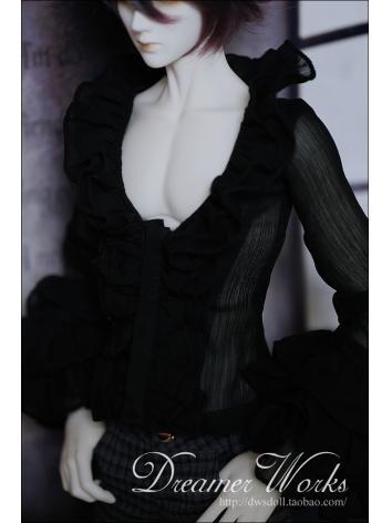 BJD Clothes White/Black Shi...