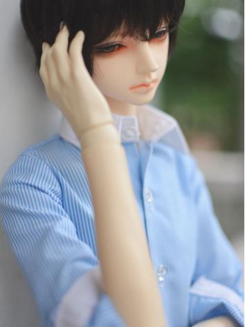 BJD Clothes Light Blue Shir...