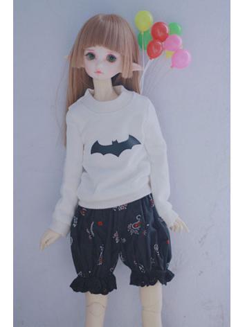 BJD Clothes White T-shirt f...