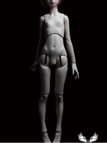 BJD 45cm Female Jointed Torso Body Ball Jointed Doll