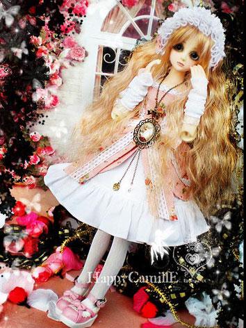 BJD Clothes Pink Dress for ...