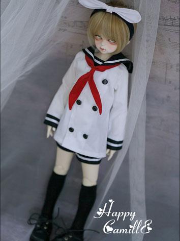 BJD Clothes Boy Sailer Suit...