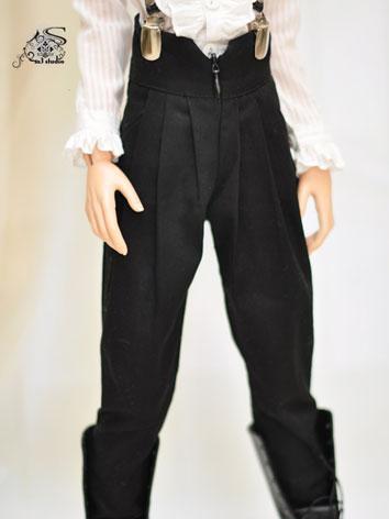 BJD Clothes Black Leisure T...