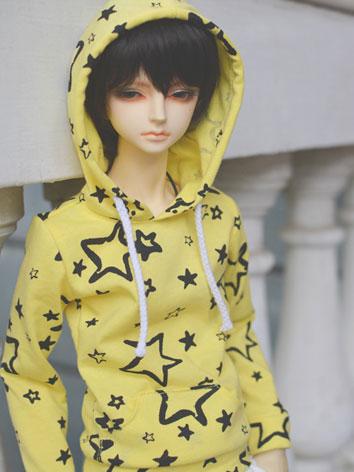 BJD Clothes Yellow T-shirt ...