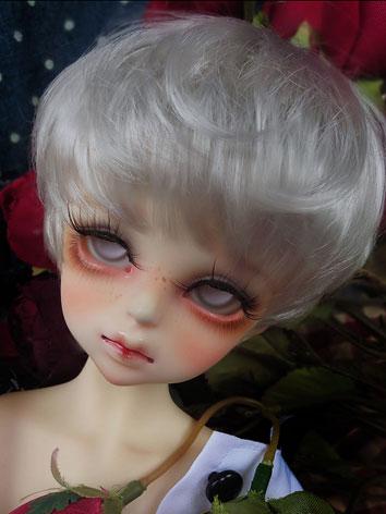 BJD Wig Silver Short Wig fo...