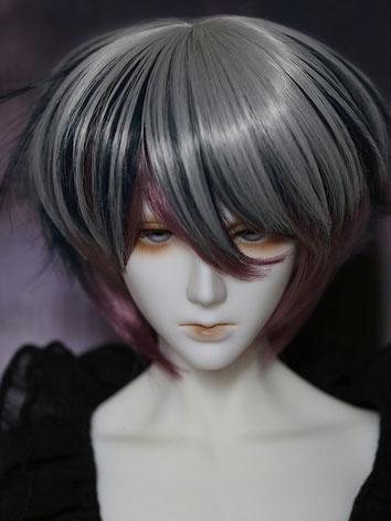 BJD Wig Gray Short Wig for ...