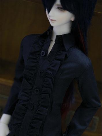 BJD Clothes Black Shirt for...