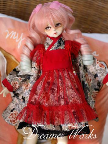 BJD Clothes Female Kimono Y...