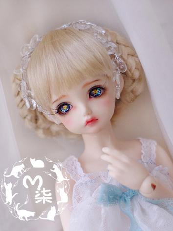 BJD Wig Light Gold Hair Wig...