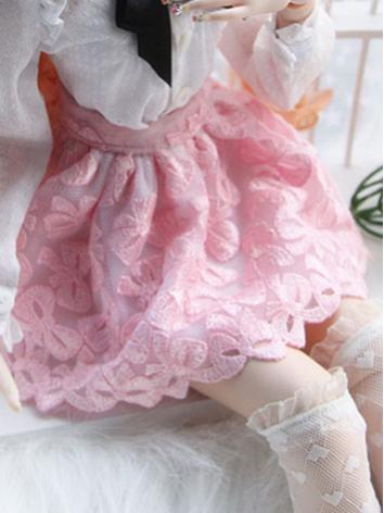 BJD Clothes Female Girl Pink Skirt for SD/DD/MSD Size Ball-jointed Doll