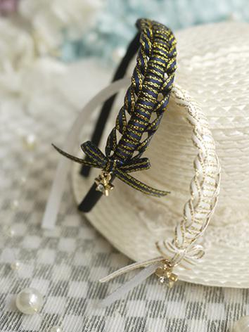 BJD Hair Decoration Blue/Wh...