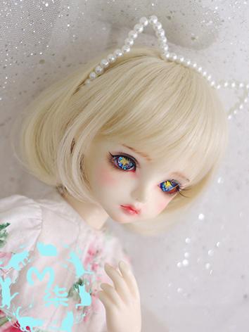 BJD Wig Gold BOBO Hair Wig ...