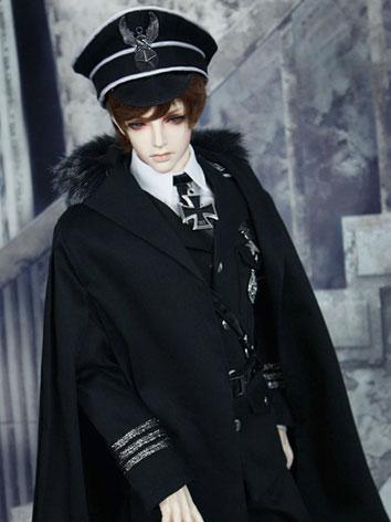 Bjd Clothes Black Navy Suit...