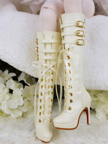 Bjd Beige High-heels Shoes ...