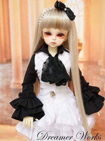 BJD Clothes Female White Dr...