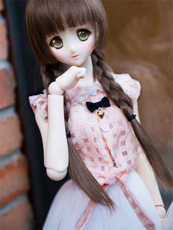 BJD Clothes Female Black/Pi...