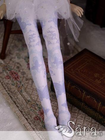 Bjd Socks Lady Printed High Stockings for SD Ball-jointed Doll
