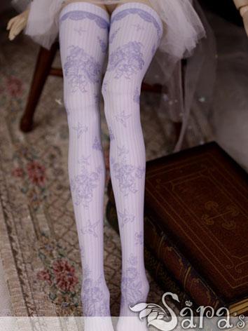 Bjd Socks Lady Printed High...